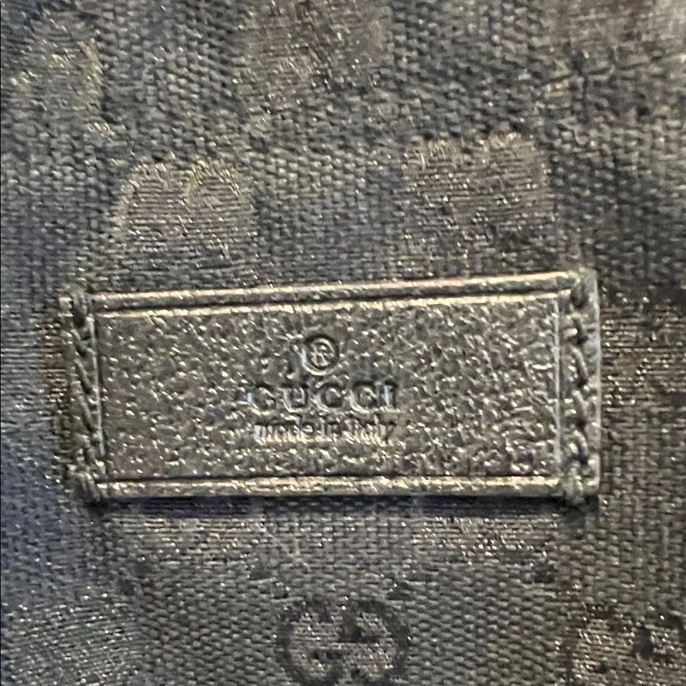 Gucci Black Tote with Red and Green Straps - Picture 2 of 12